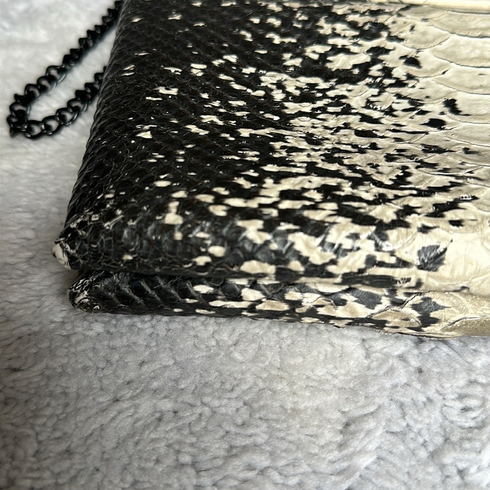 Loeffler Randall Snake Python Embossed Crossbody - image 6